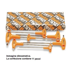 vendita online Serie di 11 chiavi maschio esagonale piegate art.96t/s11 Chiavi a Brugola Beta